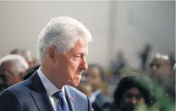  ?? /GETTY IMAGES ?? El expresiden­te Bill Clinton también fue sometido a juicio político.