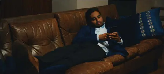  ?? NETFLIX ?? Aziz Ansari as Dev Shah in “Master of None,” now in its second season on Netflix.