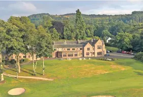  ?? ?? HAVEN FOR GOLFERS The 365-acre Murrayshal­l Country Estate, near Perth