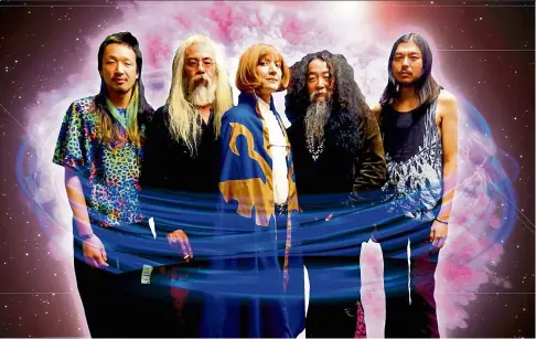  ??  ?? Japanese psychrock titans Acid Mothers Temple and the Melting Paraiso U.F.O. are set to play a show at Live Fact on Nov 24. It is part of KLEX 2018’s music programme. — Handout