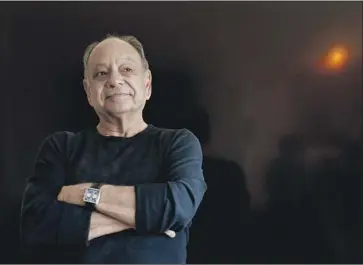  ?? Genaro Molina Los Angeles Times ?? THESE DAYS Cheech Marin, once known for pot-smoking comedy routines with Tommy Chong, appears in a California government video on how to set up a cannabis business. He’s seen here at home in Pacific Palisades.