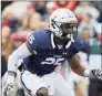  ?? Gregory Payan / Associated Press ?? Yale’s Micah Awordiran in action against Harvard in 2017.