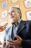  ?? FRANCISCO H. REYES ?? Alberto Cano lamentó la falta de interés para tratar los asuntos metropolit­anos.