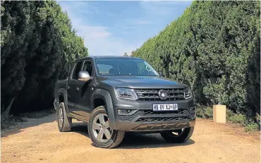  ??  ?? The Amarok is still king in terms of power, but will the new X-Class steal any of its thunder? Above right: That V6 TDI is a superb performer with 165kW and 550Nm.