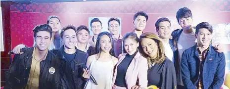  ??  ?? Seven new shows on ABS-CBNmobile Exclusives are hosted by Marco Gallo, Edward Barber, Maymay Entrata, Alex Gonzaga, Kaladkaren and Hashtags