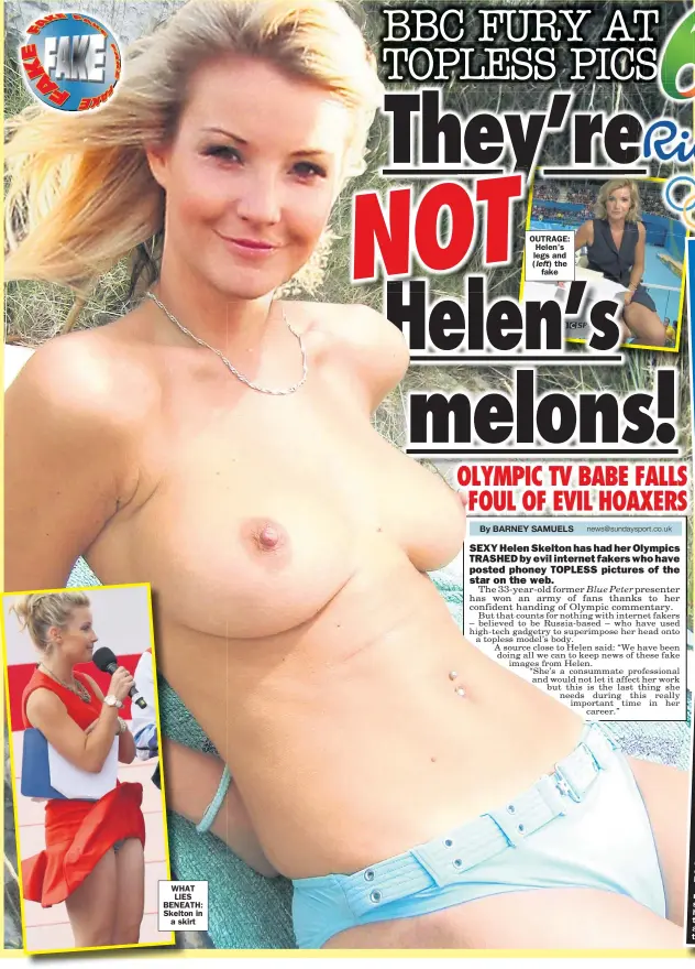 Helen skelton topless ♥ Helen Skelton deepfake butt photo, o