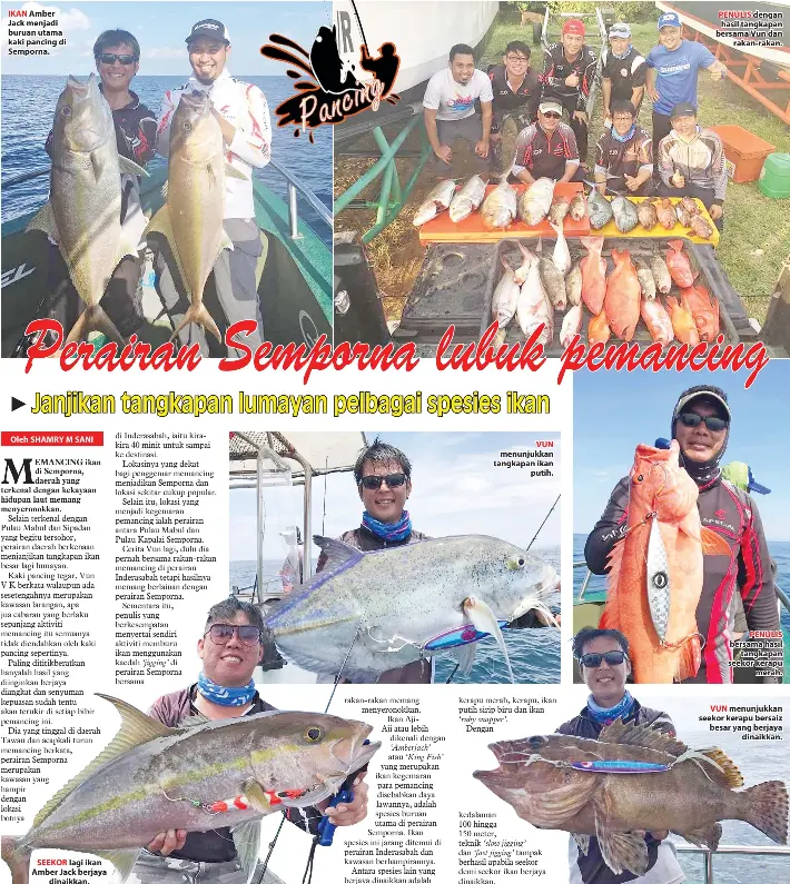 Perairan Semporna Lubuk Pemancing Pressreader