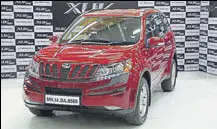  ?? HT/FILE ?? XUV 500. From a peak of 55.59% in 201112, Mahindra’s share in the UV segment dipped to 29.20% in 201617