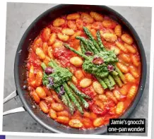  ?? ?? Jamie’s gnocchi one-pan wonder