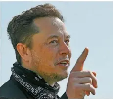 ?? FOTO: PLEUL/DPA ?? Elon Musk sprach am Montagaben­d von einem „winzigen Betrag“für neue Nutzer, ohne eine genaue Summe zu nennen.