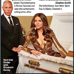 R.I.P. LIZ! BUT WHO WILL WIN HER LOOT? - PressReader