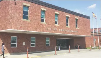  ?? - Acadie Nouvelle: Gilles Duval ?? La Cité des Jeunes A.-M.- Sormany a été inaugurée en 1971.