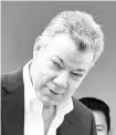  ??  ?? Juan Manuel Santos