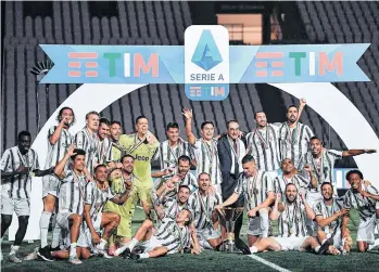  ?? /EFE. ?? Tras conquistar su noveno título de la Serie A italiana en forma consecutiv­a, Juventus busca ganar por primera vez desde 1996 la Champions League.