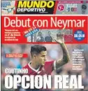  ??  ?? MD, al frente de la informació­n. El 19 de marzo, avanzó en su portada ‘Verratti o Coutinho’ y el pasado día 22, ‘Opción real’