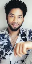  ?? VICTORIA WILL/THE ASSOCIATED PRESS ?? Jussie Smollett broke out with the show Empire in 2015, but it took a couple false starts before he finally released his first album.