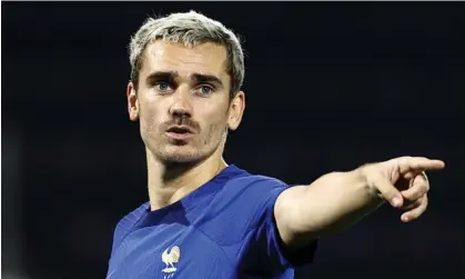  ?? Photograph: Stéphane Mahé/Reuters ?? The France forward Antoine Griezmann has been vocal in his support of LBGTQ+ people.