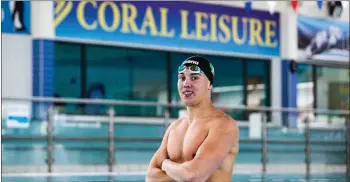  ??  ?? Swimmer Darragh Greene will compete in the Tokyo Olympics.