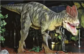  ?? Courtesy photo ?? “Jurassic Quest” returns to NRG Park for three days of indoor adventures.