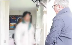  ?? MARK TAYLOR ?? The former Catholic priest declined to speak in detail on allegation­s against him.