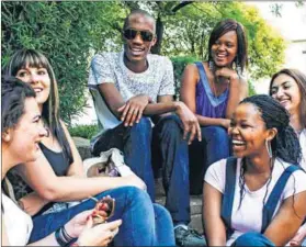  ?? Photo: Supplied ?? Students at the University of the Witwatersr­and.