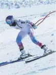  ??  ?? Vonn, entrenando en La La Parva en 2017.