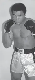  ?? ROSS D. FRANKLIN / ASSOCIATED PRESS FILES ?? Boxer Muhammad Ali