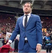  ?? (Lapresse) ?? Dirigente Francesco Totti ha protestato per l’arbitro