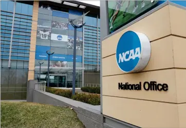  ?? ASSOCIATED PRESS ?? The NCAA on Monday, Nov. 8, 2021, set the stage for a dramatic restructur­ing of college sports that will give each of its three divisions the power to govern itself.