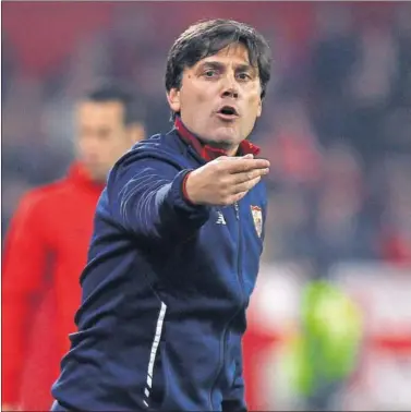  ??  ?? INCERTIDUM­BRE. Montella espera fichajes para su proyecto.