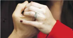  ?? GETTY IMAGES ?? Many legal questions complicate disputes over who gets to keep the engagement ring upon a breakup, writes Laurie H. Pawlitza. In some jurisdicti­ons, legislatio­n doesn’t consider fault to be a factor.