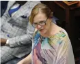  ?? ARMAND HOUGH African News Agency (ANA) ?? WESTERN Cape Premier Helen Zille delivers her last State of the Province address. |