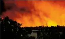  ??  ?? En faisant de la soudure, un pavillon détruit par les flammes (CP : SDIS31/Loïc Castillo)