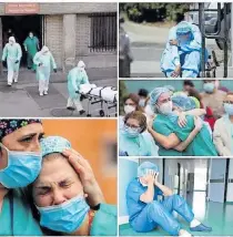  ??  ?? Guanajuato Gto. - Hasta doce horas de arresto administra­tivo a quien agreda a personal de la salud.