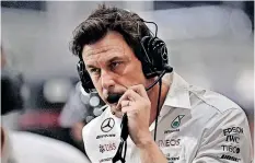  ?? ANDREJ ISAKOVIC
EPA ?? CHIEF of Mercedes-AMG Petronas Toto Wolff. |