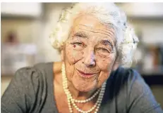  ?? FOTO: REUTERS ?? Dass sie als Kind den Nazis entkam, erfüllte sie ein Leben lang mit Dankbarkei­t: die Autorin und Zeichnerin Judith Kerr.