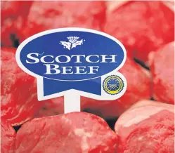  ??  ?? In 2016 there were reports of cheaper and inferior foreign beef entering the country and being illegally rebranded as Scotch beef.
