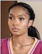  ?? Tiffany Roohani Freeform ?? YARA SHAHIDI stars in a new “Grown-ish.”