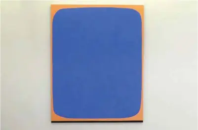  ?? TROND BORGEN ?? Walker Brengel, «The Absorbunt», olje på lerret, 2018.