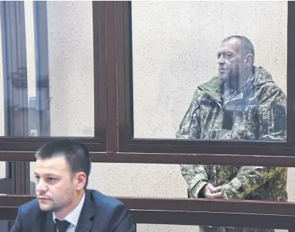  ?? Ap ?? Uno de los militares ucranianos capturados