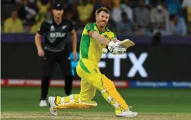  ?? Photograph: Indranil Mukherjee/AFP/Getty Images ?? David Warner responded to his critics with powerful displays, including three sixes and six fours in the final.