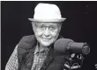  ?? JEFFERSON GRAHAM, USA TODAY ?? “I like going to bed with something on my mind for the next day,” Norman Lear says.