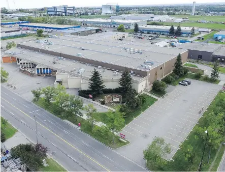  ??  ?? Vancouver-based Hungerford Properties plans to redevelop the former SAIT buildings in Mayland Heights into multi-tenant industrial space.