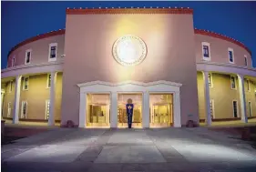  ?? EDDIE MOORE/JOURNAL ?? The New Mexico State Capitol on Jan. 7. The 2020 session starts Tuesday.