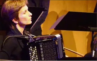  ?? (DR) ?? Christiane
Bonnay est aussi présidente de l’Associatio­n pour la promotion de l’accordéon.