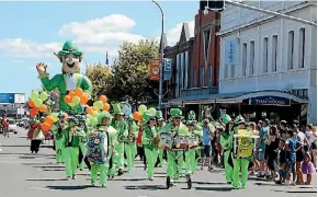  ?? CHRIS MCKEEN ?? The St Patrick’s parade in Ponsonby is the biggest in the Southern Hemisphere.