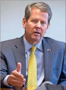  ??  ?? Brian Kemp