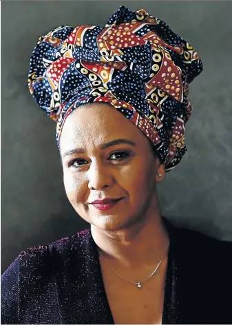  ?? Picture: Moeletsi Mabe ?? Media star Iman Rappetti was intensely religious but is now an atheist.