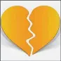  ??  ?? Heart break... Thomas Cook staff have changed the company logo