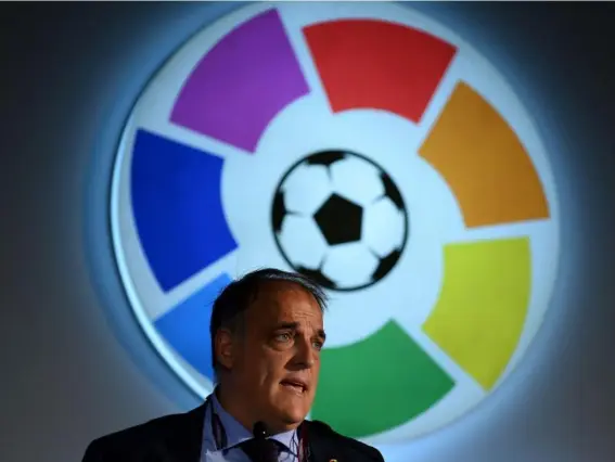  ??  ?? La Liga deny that Javier Tebas is a candidate for the role of Premier League CEO (Getty)